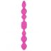 Розовый анальный стимулятор Lovely Juicer Double Ended Butt Plug - 25,4 см.