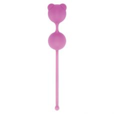 Розовые вагинальные шарики PUSSYNUT DOUBLE SILICONE