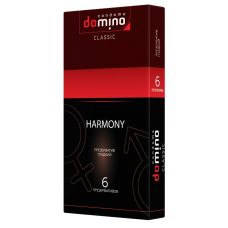 Гладкие презервативы DOMINO Classic Harmony - 6 шт.
