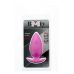 Розовая анальная втулка BOOTYFUL ANAL PLUG MEDIUM PINK - 9,8 см.