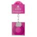 Розовые пушистые наручники OUCH! Pink