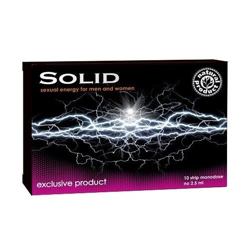 Возбуждающие капли унисекс Solid - 10 монодоз (2,5 мл.)