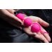 Ярко-розовый набор для тренировки вагинальных мышц Kegel Balls