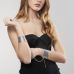 Серебристые наручники-браслеты Desir Metallique Handcuffs