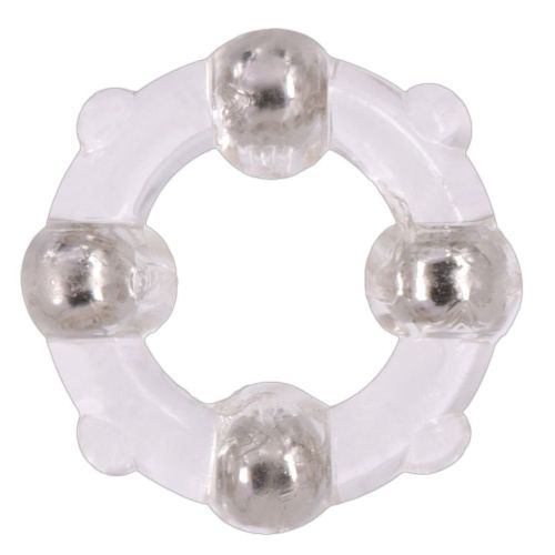 Эрекционное кольцо Stud Ring с бусинами