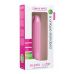 Розовый классический вибратор Super Vibe - 17,2 см.