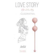 Розовые вагинальные шарики Cleopatra Tea Rose