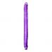 Фиолетовый двусторонний фаллоимитатор B Yours 16  Double Dildo - 40,6 см.