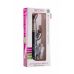 Чёрный перезаряжаемый вибратор Rechargeable Rabbit - 22 см.