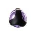 Фиолетово-чёрные вагинальные шарики TOYFA A-toys
