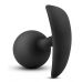 Черная анальная пробка Wearable Vibra Plug - 9,5 см.