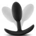 Черная анальная пробка Wearable Vibra Slim Plug Small - 8,9 см.