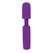 Фиолетовый мини-вибратор POWER TIP JR MASSAGE WAND