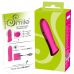 Розовый мини-вибромассажер Rechargeable Power - 8,5 см.