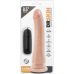 Телесный вибратор 8.5 Inch Vibrating Realistic Cock With Suction Cup - 21,6 см.