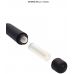 Черный стимулятор уретры с вибрацией Silicone Vibrating Bullet Plug With Beaded Tip