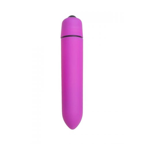 Лиловая вибропуля Vibrating Bullet - 9 см.