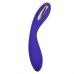 Фиолетовый вибратор с электростимуляцией Intimate E-Stimulator Wand - 21,5 см.