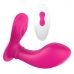Ярко-розовый клиторальный стимулятор REMOTE PANTY G