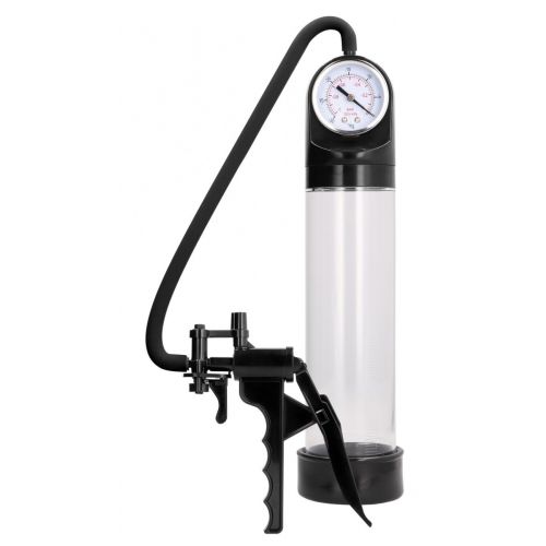 Прозрачная вакуумная помпа с манометром Elite Pump With Advanced PSI Gauge