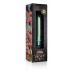 Зеленый мини-вибратор Touch of Velvet - 10,3 см.