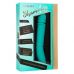 Бирюзовый гладкий вибратор Shameless Flirt - 25,5 см.