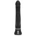 Черный вибратор-кролик Happy Rabbit Realistic Rechargeable Rabbit Vibrator - 25,4 см.