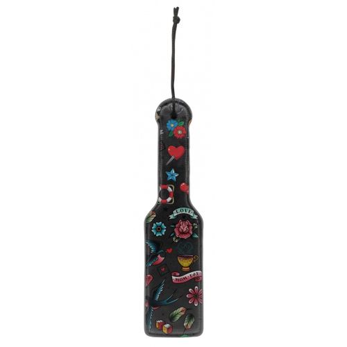 Шлепалка Printed Paddle Old School Tattoo Style - 28,5 см.