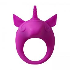 Фиолетовое эрекционное кольцо Unicorn Alfie MiMi Animals