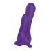 Фиолетовый вибромассажер-насадка N 34 RECHARGEABLE COUPLES VIBE