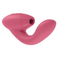 Womanizer Duo - вагинально-клиторальный стимулятор, розовый
