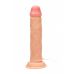 Телесный вибратор-реалистик Vibrating Realistic Cock 9  - 23,5 см.