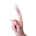 Прозрачная рельефная насадка на палец Arbo - 8 см.