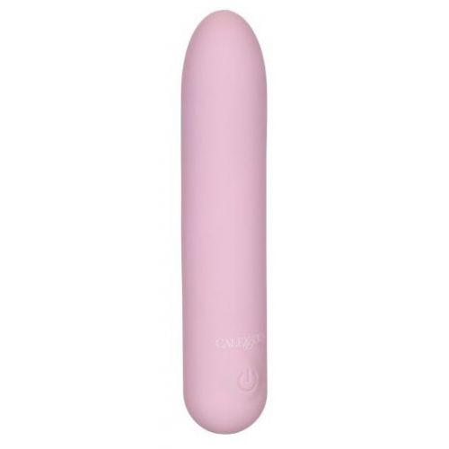 Розовый гибкий мини-вибратор #CharmMe - 9,5 см.
