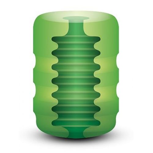 Зеленый портативный мастурбатор Zolo Original Pocket Stroker