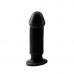 Черный анальный фаллоимитатор Evil Dildo Plug M - 12,5 см.