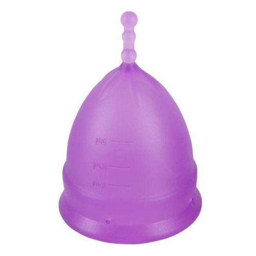 Фиолетовая менструальная чаша Menstrual Cup Large