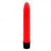 Красный классический вибратор с 2 сменными насадками Hers Dildo Kit