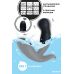 Черный стимулятор простаты PPPVIBE 9 W MOTOR - 12 см.