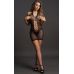 Платье в сеточку с вырезом сзади Peek-A-Boo Fishnet Dress