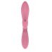 Розовый вибратор-кролик Indeep Malena - 21,5 см.