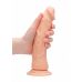 Телесный фаллоимитатор Realistic Dildo - 20 см.
