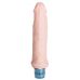 Телесный вибратор Vibro Realistic Cock Dildo - 17,5 см.