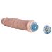 Телесный вибратор Vibro Realistic Cock Dildo - 17,5 см.