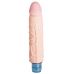 Телесный вибромассажёр Vibro Realistic Cock Dildo - 17,4 см.