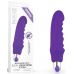 Фиолетовый вибратор Rechargeable IJOY Silicone Waver - 16,5 см.