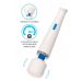 Белый вибромассажёр Love Magic Rechargeable HV-270 - 32 см.