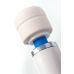 Белый вибромассажёр Love Magic Rechargeable HV-270 - 32 см.