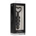Черная анальная елочка Anal Love Beads - 15,3 см.