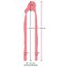 Удлиняющая насадка на член Extension Sleeve +3cm - 19,5 см.